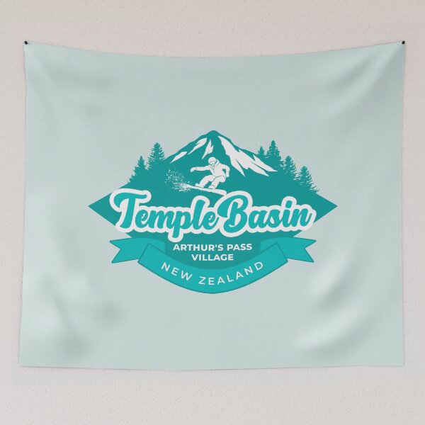 Item preview, Temple Basin, Arthur's Pass Village - Green designed and sold by MY NEW ZEALAND.