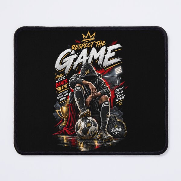 Item preview, Respect The Game Soccer Graphic designed and sold by LegendCourt.