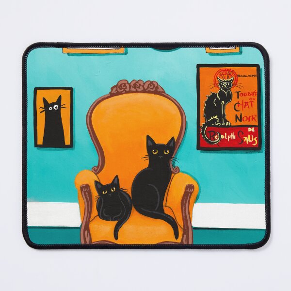 Item preview, The Black Cats Room designed and sold by KilkennyCat Art.