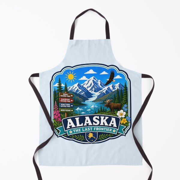 Item preview, Alaska - The Last Frontier designed and sold by Myra365Art.