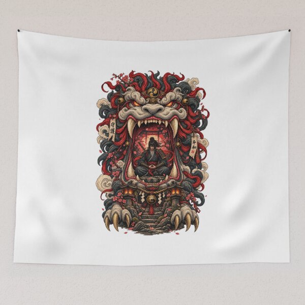Item preview, The Eternal Samurai – Japanese Ukiyo-E Warrior Art designed and sold by Substance_life.