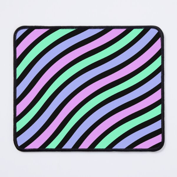 Item preview, Pink Lavender Green Wavy Stripes designed and sold by DawnKJ.