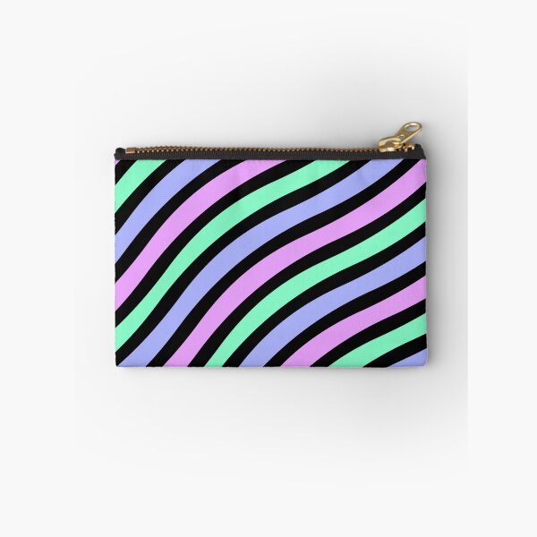 Item preview, Pink Lavender Green Wavy Stripes designed and sold by DawnKJ.