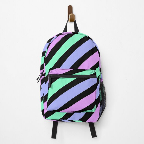 Item preview, Pink Lavender Green Wavy Stripes designed and sold by DawnKJ.