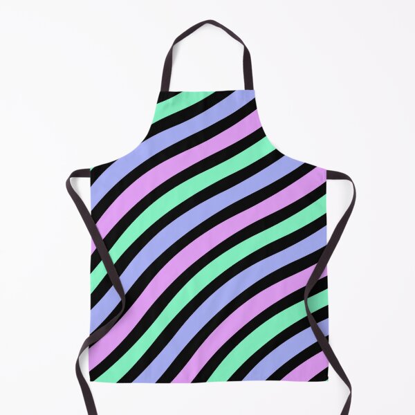 Item preview, Pink Lavender Green Wavy Stripes designed and sold by DawnKJ.