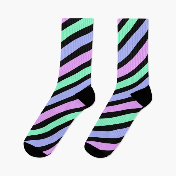 Item preview, Pink Lavender Green Wavy Stripes designed and sold by DawnKJ.