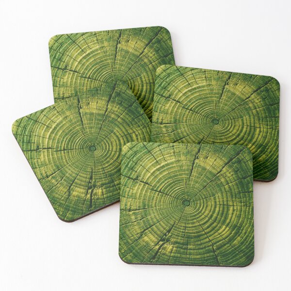 Item preview, Green Tree Rings designed and sold by Tridentulus.
