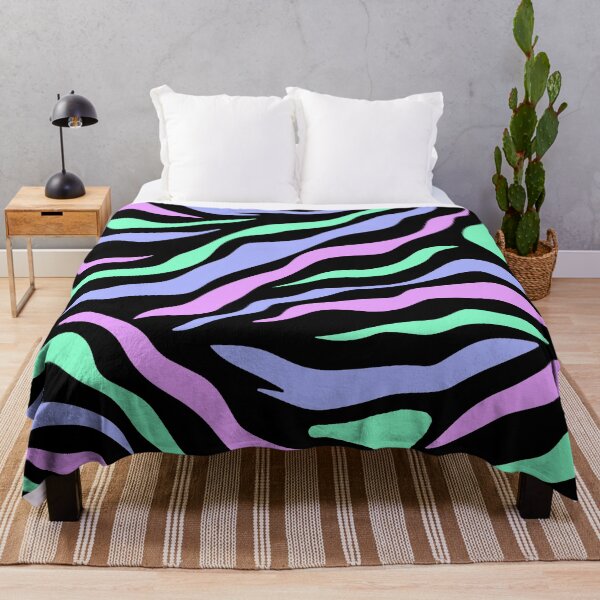 Item preview, Pink Lavender Green Tiger Stripes designed and sold by DawnKJ.