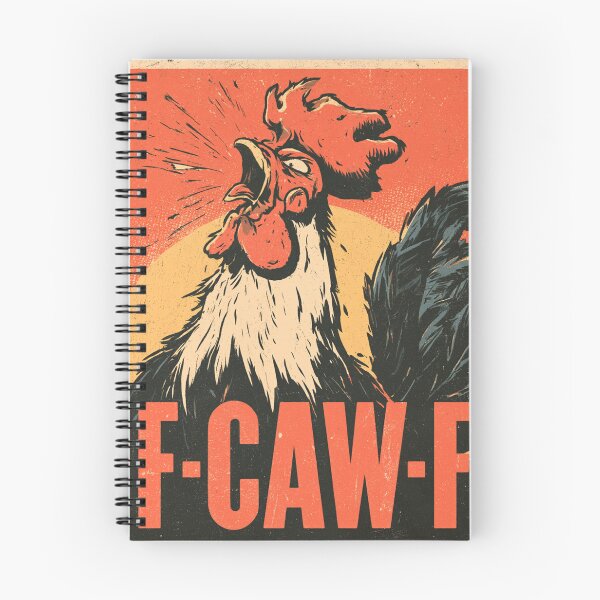 Item preview, FUNNY F-CAW-F Rooster CHICKEN SARCASTIC Chick designed and sold by TacoTruck Shop.