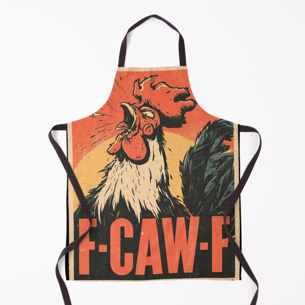 Item preview, FUNNY F-CAW-F Rooster CHICKEN SARCASTIC Chick designed and sold by TacoTruck Shop.