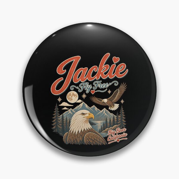 Item preview, Fly Free Jackie Bald Eagle Family Forever Queen Memorial designed and sold by LouisaOReilly.