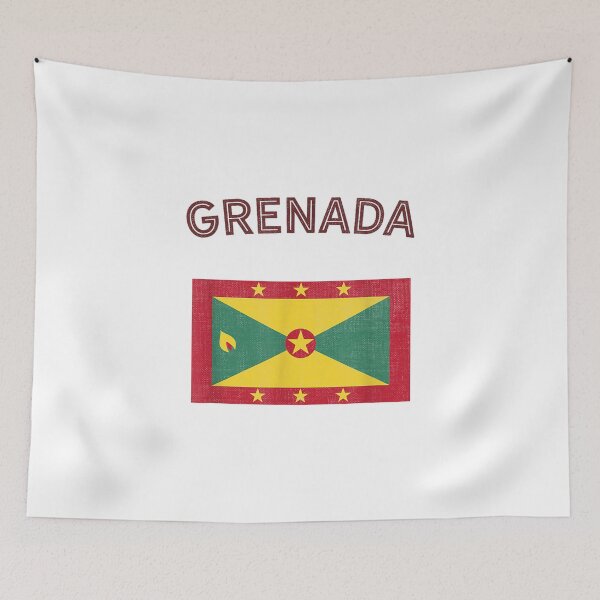 Item preview, Grenada Flag designed and sold by goombi-creative.