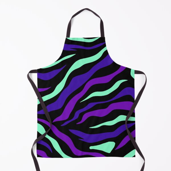 Item preview, Navy Purple Green Tiger Stripes designed and sold by DawnKJ.