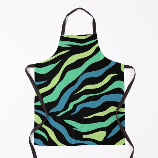 Item preview, Shades of Green Tiger Stripes designed and sold by DawnKJ.