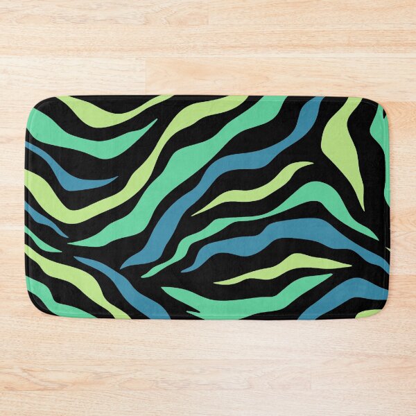 Item preview, Shades of Green Tiger Stripes designed and sold by DawnKJ.