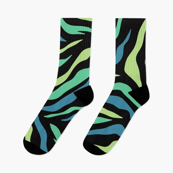 Item preview, Shades of Green Tiger Stripes designed and sold by DawnKJ.