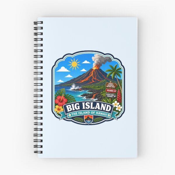 Item preview, Big Island, Hawaii - The Island of Fire designed and sold by Myra365Art.