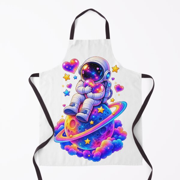 Item preview, Cute Astronaut Hugging a Galaxy Heart designed and sold by TinyWeird.