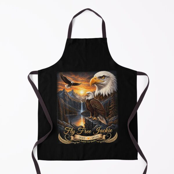 Item preview, Fly Free Jackie Big Bear Bald Eagle Memorial designed and sold by LouisaOReilly.