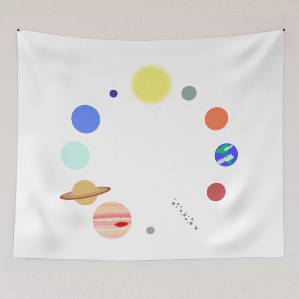 Item preview, The planets designed and sold by The Curious Cat.