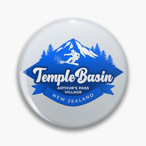 Item preview, Temple Basin, Arthur's Pass Village - Blue designed and sold by MY NEW ZEALAND.