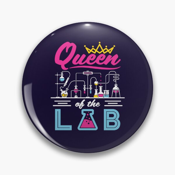 Item preview, Queen of the Lab Laboratory Technician Scientist Women Girls designed and sold by jaygo.