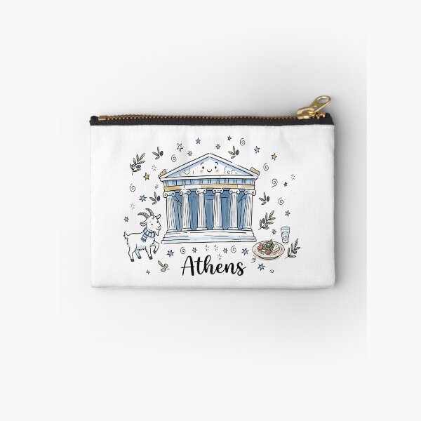 Item preview, Cute Parthenon Athens Doodle Art designed and sold by RamyGallery.