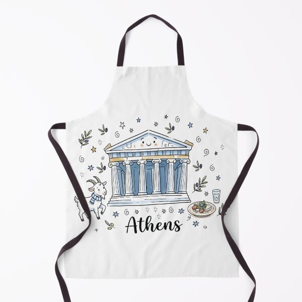 Item preview, Cute Parthenon Athens Doodle Art designed and sold by RamyGallery.