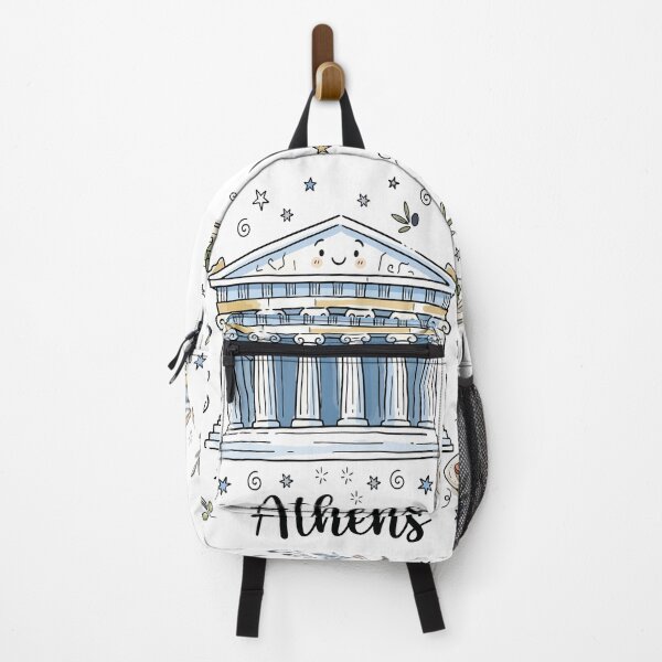 Item preview, Cute Parthenon Athens Doodle Art designed and sold by RamyGallery.