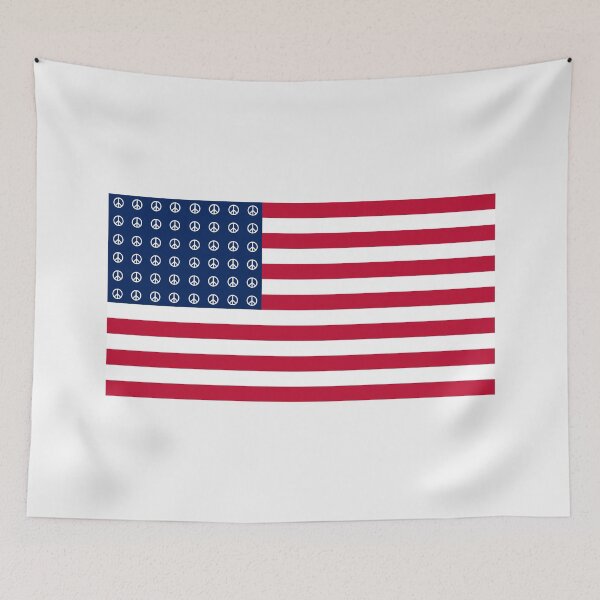 Item preview, Peace in America; USA; designed and sold by StickerApe.