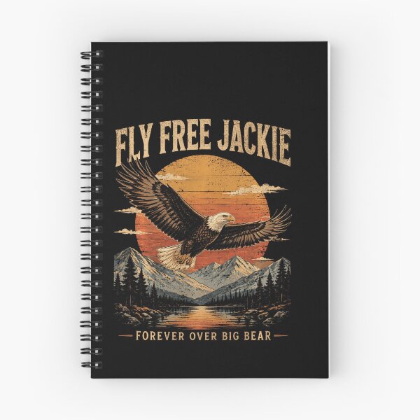 Item preview, Fly Free Jackie Eagle Memorial Tribute For Men Women designed and sold by LouisaOReilly.