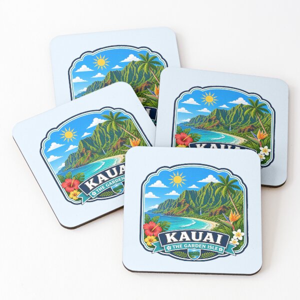 Item preview, Kauai - The Garden Isle designed and sold by Myra365Art.