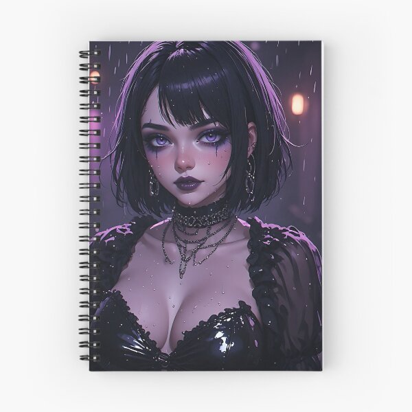 Item preview, Gothic Dark Fantasy Anime Woman Hot Goth Girl designed and sold by Your New Fixation.