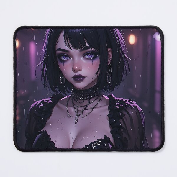 Item preview, Gothic Dark Fantasy Anime Woman Hot Goth Girl designed and sold by Your New Fixation.