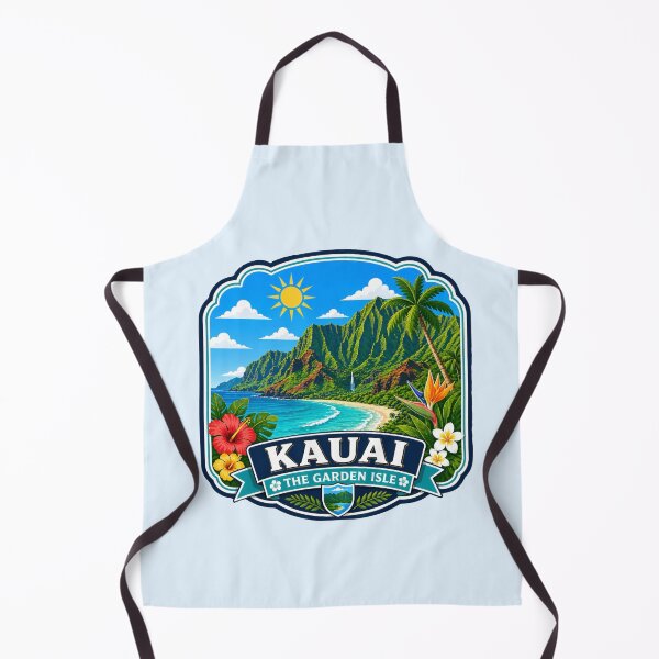 Item preview, Kauai - The Garden Isle designed and sold by Myra365Art.