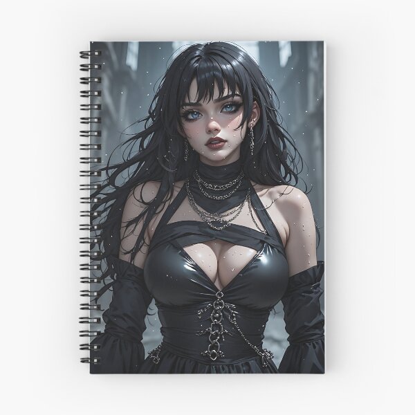 Item preview, Gothic Dark Fantasy Anime Woman Hot Goth Girl designed and sold by Your New Fixation.