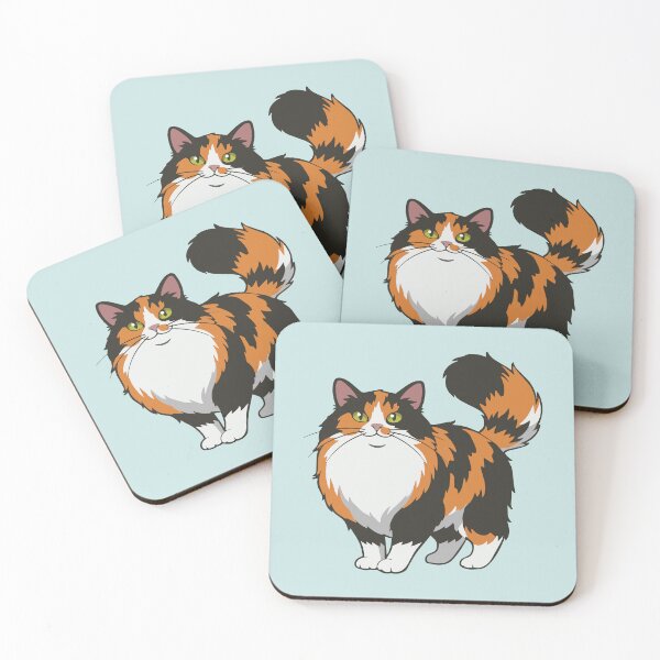Item preview, Long Haired Calico Cat designed and sold by heartlocked.