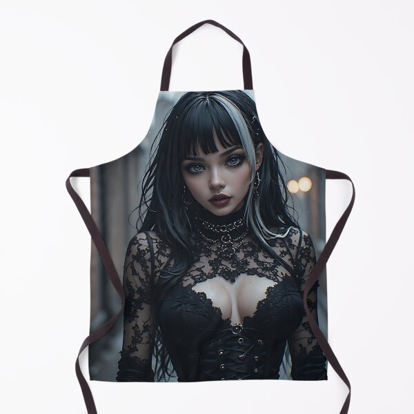 Item preview, Gothic Dark Fantasy Anime Woman Hot Goth Girl designed and sold by Your New Fixation.
