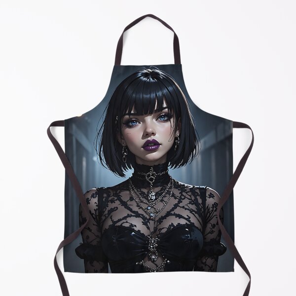 Item preview, Gothic Dark Fantasy Anime Woman Hot Goth Girl designed and sold by Your New Fixation.