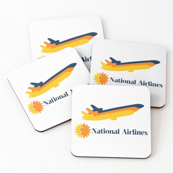 Item preview, National Airlines Retro Logo 1934–1980 – Vintage Sun King Airline Design designed and sold by RetroAviation.