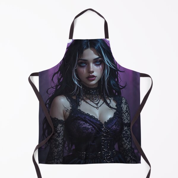 Item preview, Gothic Dark Fantasy Anime Woman Hot Goth Girl designed and sold by Your New Fixation.