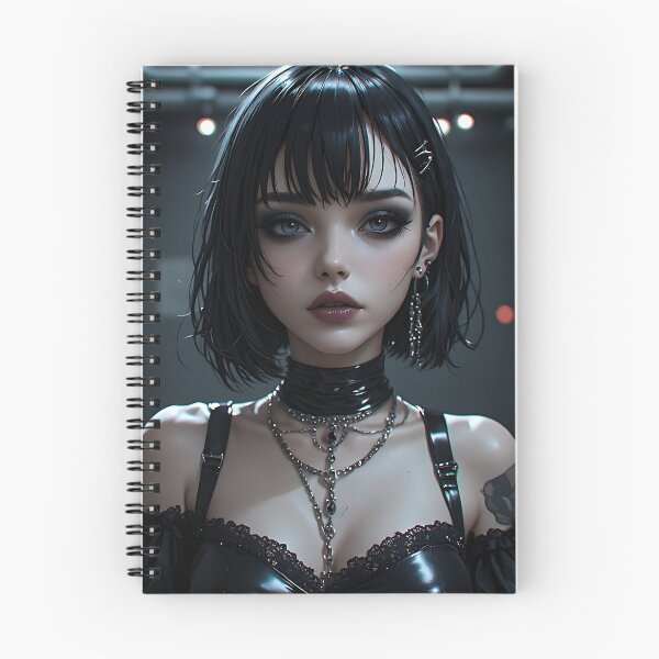 Item preview, Gothic Dark Fantasy Anime Woman Hot Goth Girl designed and sold by Your New Fixation.