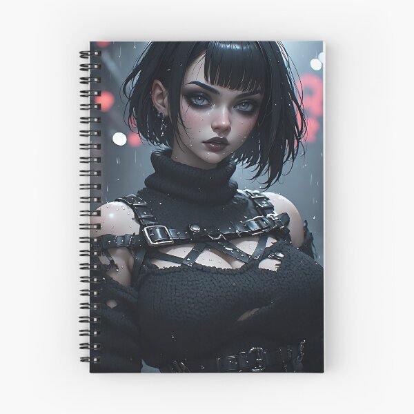 Item preview, Gothic Dark Fantasy Anime Woman Hot Goth Girl designed and sold by Your New Fixation.