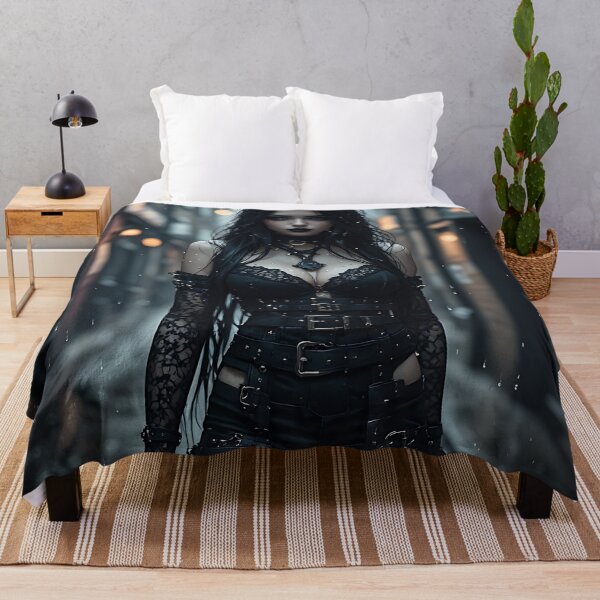 Item preview, Gothic Dark Fantasy Anime Woman Hot Goth Girl designed and sold by Your New Fixation.