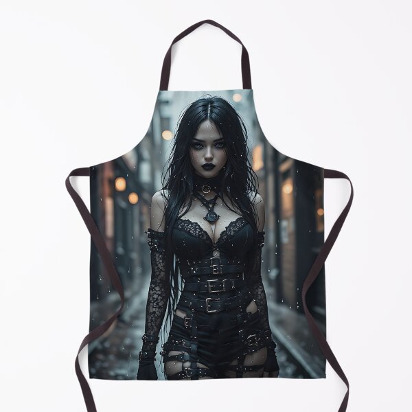 Item preview, Gothic Dark Fantasy Anime Woman Hot Goth Girl designed and sold by Your New Fixation.