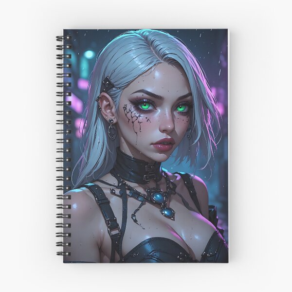 Item preview, Gothic Dark Fantasy Anime Woman Hot Goth Girl designed and sold by Your New Fixation.