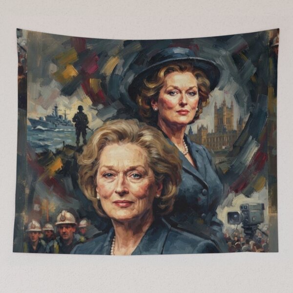 Item preview, The Iron Lady Biographical Drama Fine Art Tribute designed and sold by Art's Diner.