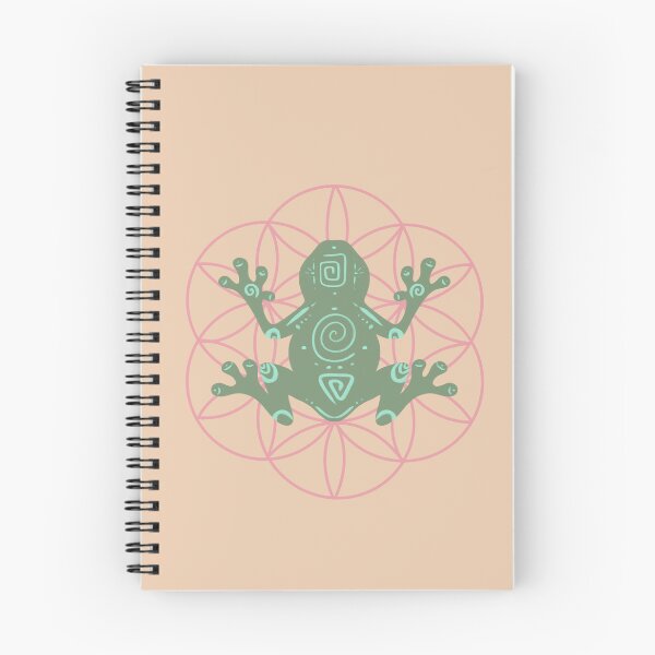 Item preview, Sacred Frog – Mystical Geometric Toad designed and sold by Chubby cheeks.