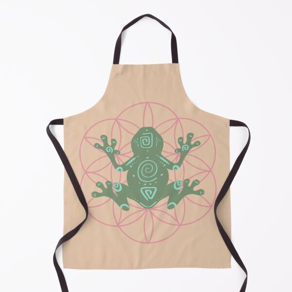 Item preview, Sacred Frog – Mystical Geometric Toad designed and sold by Chubby cheeks.