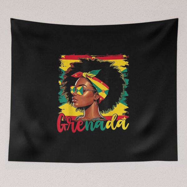 Item preview, Grenada Grenadian Flag designed and sold by goombi-creative.